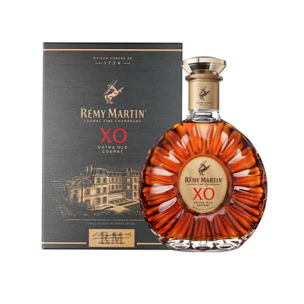 人头马（Rémy Martin）洋酒 XO优质香槟区干邑白兰地 700ml
