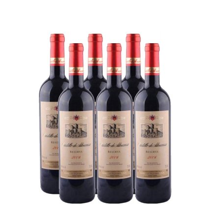 西班牙阿旺沙城堡干红葡萄酒（6瓶装）