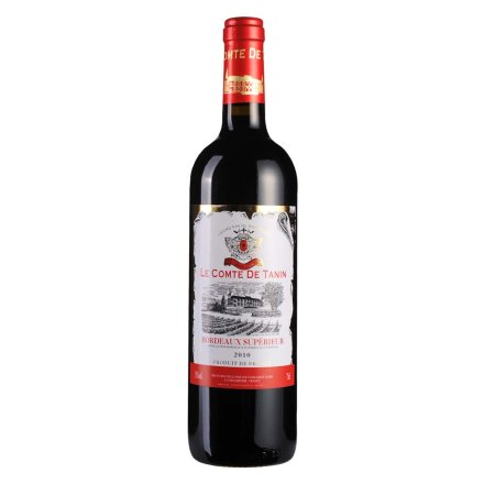 【清仓】法国丹柠伯爵波尔多优质干红葡萄酒