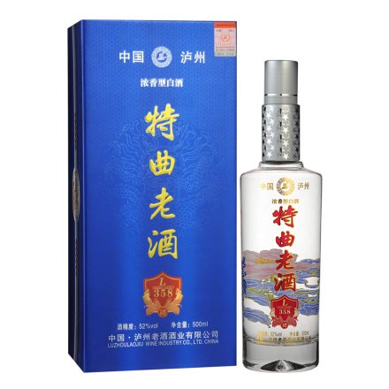 52°中国·泸州老酒浓香型特曲老酒（L358）500ml