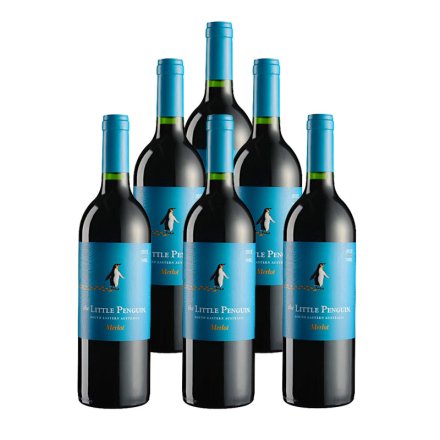 澳大利亚小企鹅梅洛红葡萄酒（6瓶装）