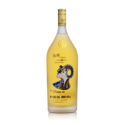 10°仙林星座果酒—白羊座1.85L(五粮液集团仙林果酒有限责任公司出品)