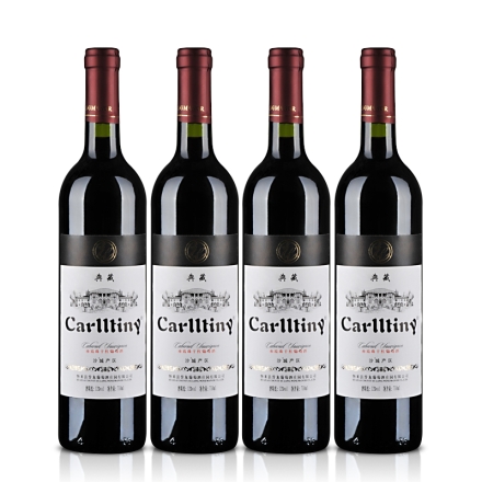 卡尔蒂尼典藏赤霞珠干红葡萄酒 750ml（4瓶装）