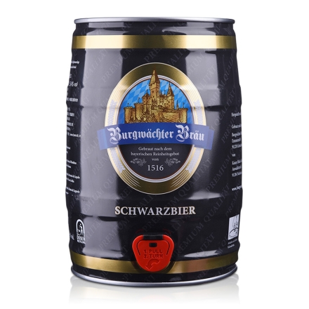 德国欢伯勃朗精酿黑啤酒5L