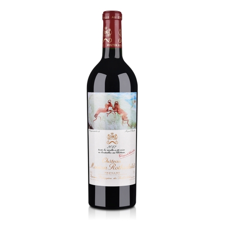 （列级庄·名庄·正牌）法国红酒木桐城堡2012干红葡萄酒750ml