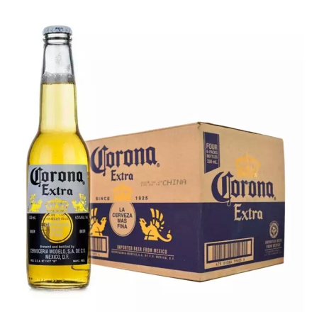 墨西哥科罗娜特级啤酒330ml（24瓶装）