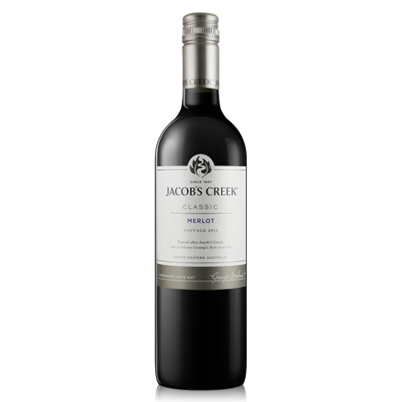 澳洲杰卡斯经典系列梅洛干红葡萄酒750ML