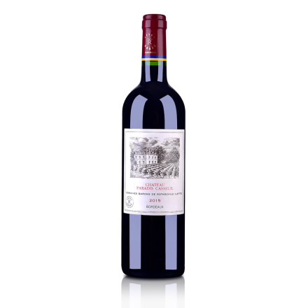 法国拉菲罗斯柴尔德凯萨天堂古堡波尔多法定产区红葡萄酒750ml