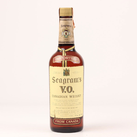 1983年Seagram's加拿大VO威士忌 40度750ml （洋酒）