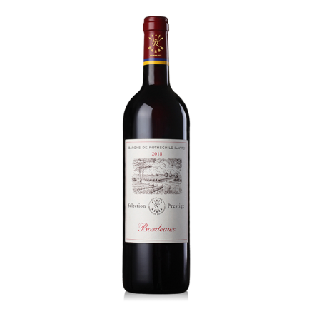 法国 拉菲罗斯柴尔德集团荣誉出品尚品波尔多法定产区红葡萄酒 750ml