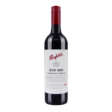 澳大利亚进口 奔富bin389赤霞珠西拉干红葡萄酒 750ml