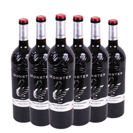 智利原装进口天鹅庄园梦斯特干红葡萄酒（白天鹅）750ml(6瓶装)