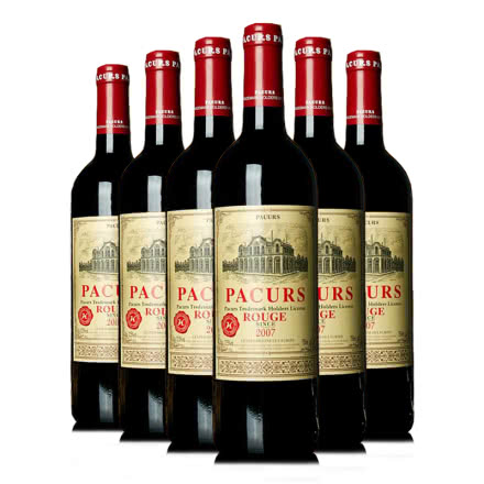 法国柏翠堡副牌2007陈酿珍藏干红葡萄酒750ml（6瓶装）