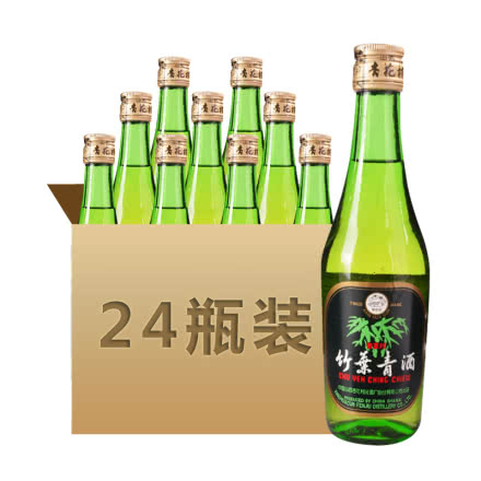 45°竹叶青250ml（2004年）（24瓶装）整箱老酒