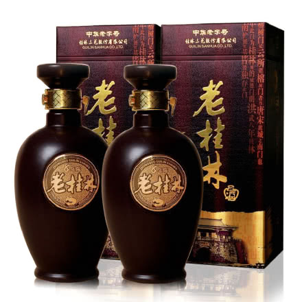 45°桂林三花酒八年陈（米香型代表）500ml（2瓶装）