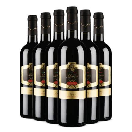 意大利原瓶进口红酒圣贝尼战神干红葡萄酒750ml*6整箱装