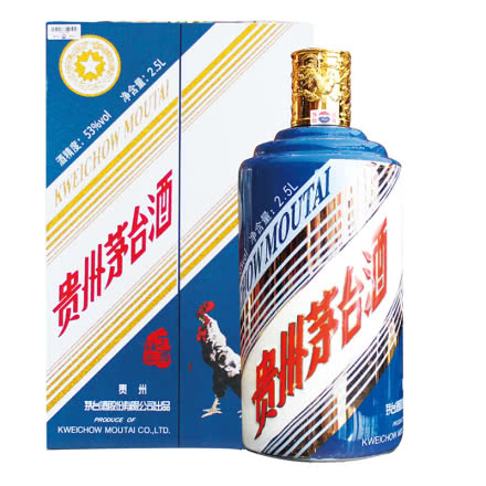 53°贵州茅台生肖酒 丁酉鸡年生肖酒  2.5L