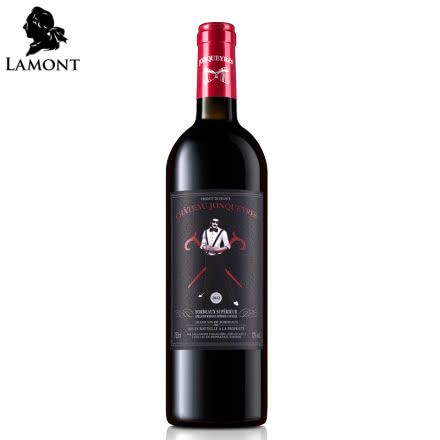 拉蒙 荣歌酒庄（优选黑太子）波尔多AOC 法国原瓶进口 干红葡萄酒750ml