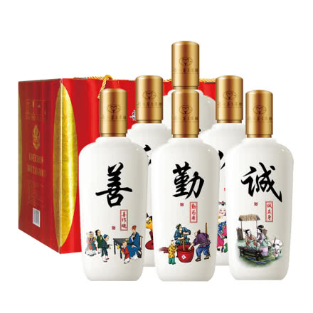 【礼盒装】52°贵州茅台集团茅台龙酒传统文化整箱 浓香型白酒500ml*6瓶