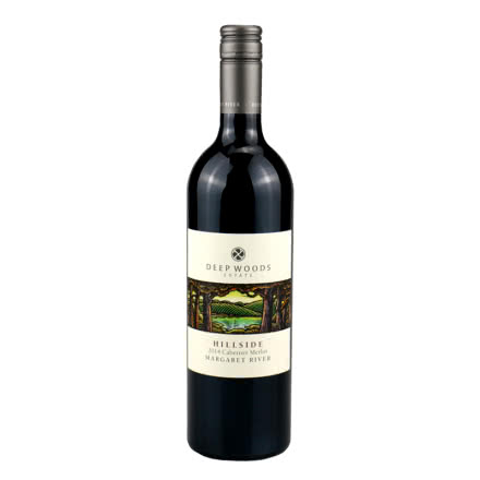 澳大利亚玛格丽特河葡萄酒（原瓶进口） 2014迪普伍兹酒庄赤霞珠梅洛干红葡萄酒750ml