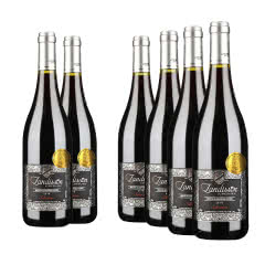 法国勆迪精选干红葡萄酒750ml(6瓶装)