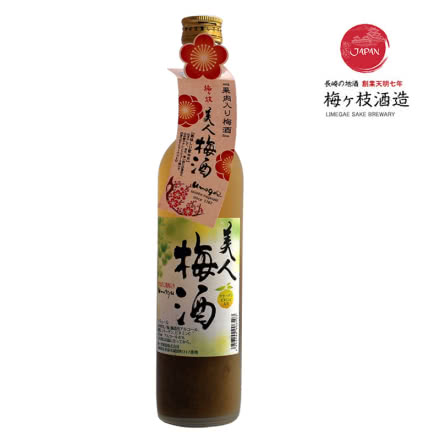 日本原瓶进口梅枝酒造美人梅利口酒500ml