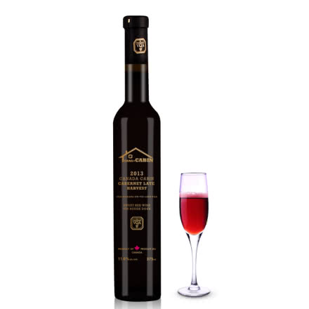 派利特瑞 加拿大进口冰酒赤霞珠晚收红葡萄酒2013 单支装