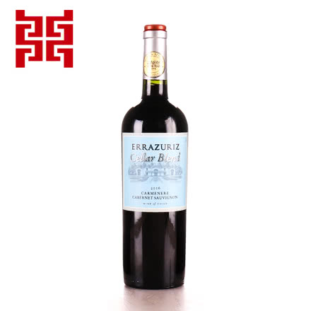 13.5°智利伊拉苏窖藏系列卡曼妮赤霞珠红葡萄酒750ml