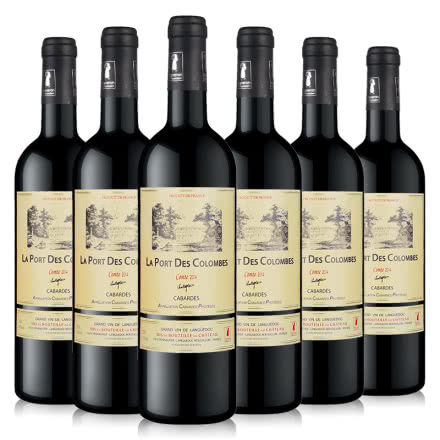 哥仑布古堡哥伦布干红葡萄酒AOC/AOP伯爵750ml(6瓶装)