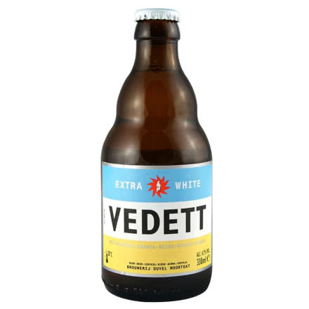 比利时原装进口白熊啤酒VEDETT330ml（6瓶装）