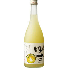 【日本进口甜酒】8°梅乃宿柚子酒720ml 水果酒 利口酒 女士酒