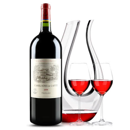拉菲珍宝干红葡萄酒 小拉菲 法国原瓶进口 列级酒庄 一级庄 2004年 小拉菲 1.5L