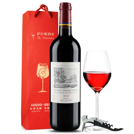 杜哈米隆/都夏美隆干红葡萄酒 法国列级庄原瓶进口红酒 单支 750ml