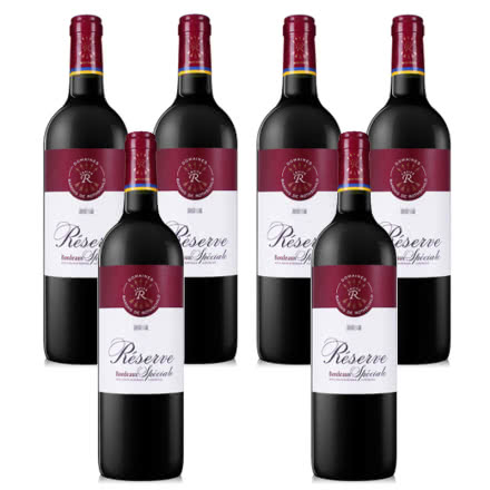 法国2016拉菲珍藏波尔多红葡萄酒750ml（6瓶装）