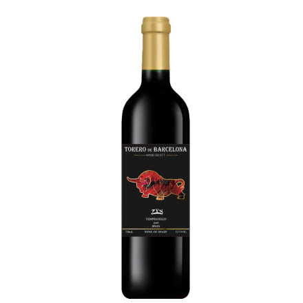 西班牙巴塞罗那斗牛士红葡萄酒750ml