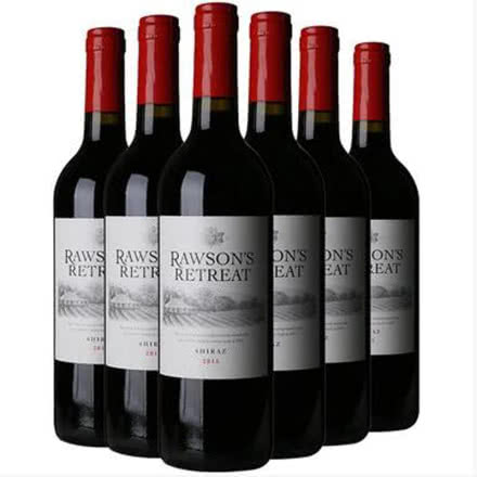 澳大利亚整件红酒奔富洛神山庄梅洛红葡萄酒750ml（6瓶装）