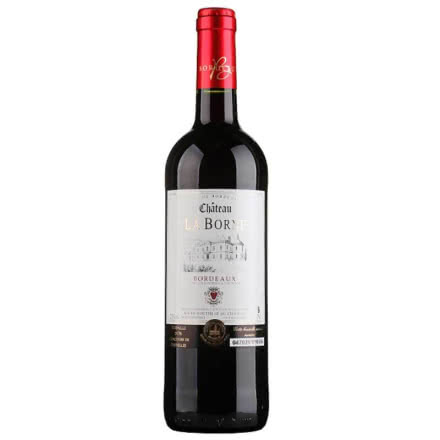 法国波尔多原瓶进口 拉贝城堡波尔多干红葡萄酒750ml