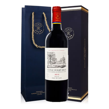 法国原瓶进口拉菲红酒波亚克杜赫美伦（都夏美隆 杜哈米隆）酒庄红葡萄酒 2013年750ml