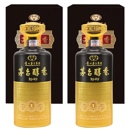 53°贵州茅台酒厂集团技术开发公司 茅台醇香1949柔和酱香型白酒  500ml（2瓶）
