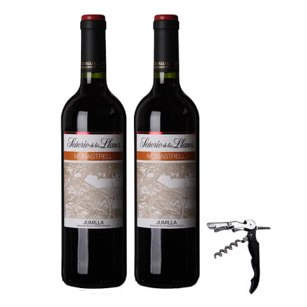 西班牙DO级原瓶进口红酒圣里奥干红葡萄酒750ml*2