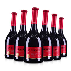 法国原瓶进口整箱香奈半甜红葡萄酒750ml （6瓶装）