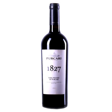 摩尔多瓦原装进口红酒 普嘉利（PURCARI) 1827黑拉雅干红葡萄酒 750ml