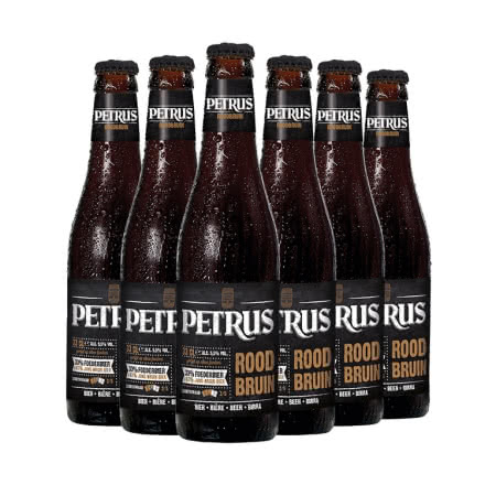 帕图思比利时进口瓶装老棕啤酒330ml（6连包）