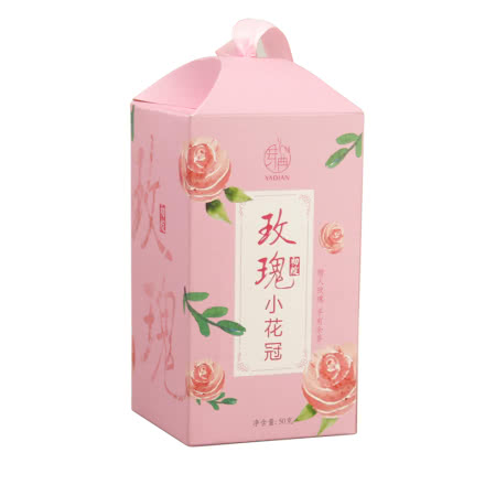 芽典玫瑰小花冠50g纸盒装茶叶