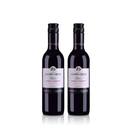 【包邮】澳大利亚杰卡斯经典系列西拉·加本纳干红葡萄酒375ml*2