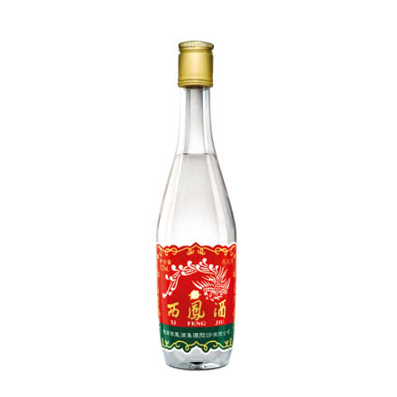西凤酒 45度凤香型2012年产裸瓶125ml 陈年老酒 收藏白酒