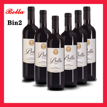 澳洲原装进口干红葡萄酒安娜贝拉-BIN2西拉（SHIRAZ）750ml六瓶装