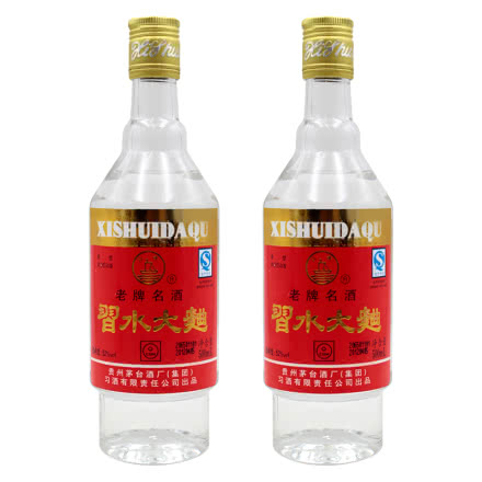 【老酒】52°贵州茅台酒厂(集团)习酒习水大曲浓香型白酒500ml*2瓶（2012年）