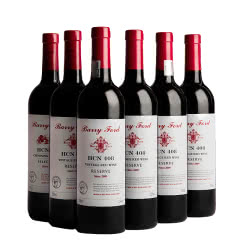 澳大利亚澳洲红酒奔富HCN408西拉佳酿干红葡萄酒 750ml*6支整箱装