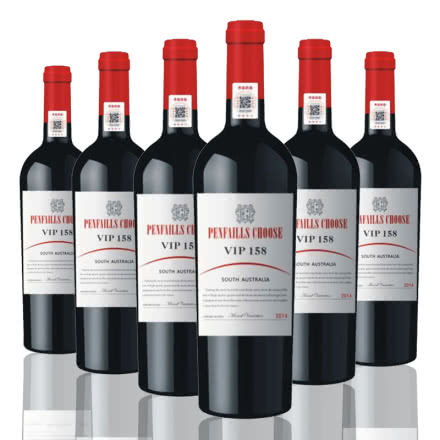 澳大利亚 奔富致选VIP158干红葡萄酒750ml*6瓶
